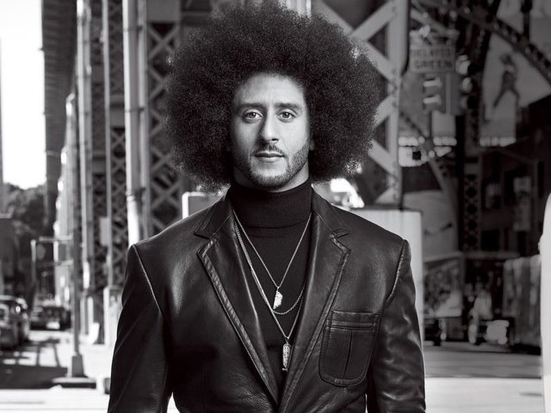 Da música para os esportes, o jogador de futebol americano Colin Kaepernick já foi visto vestindo as roupas de Guy Wood