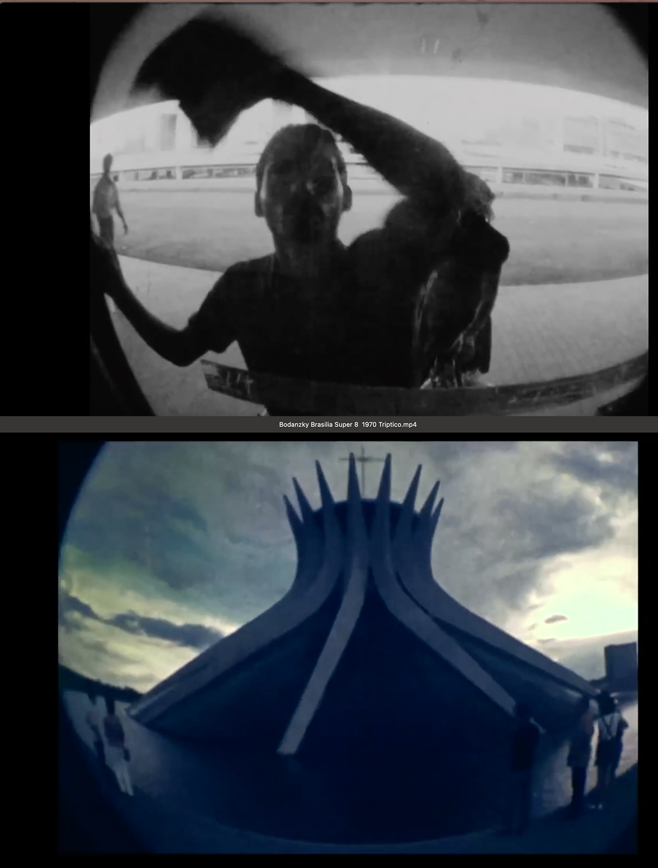 Brasília super-8, 1970 Jorge Bodanzky
