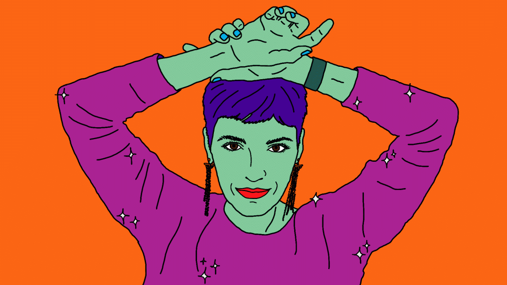 Vanessa Rozan na Cama Elástica