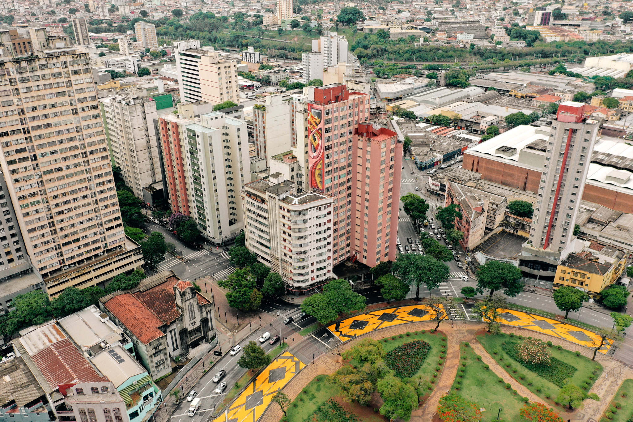 Pintura Ed Mun / Edifício Paula Ferreira