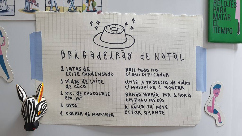 receita do brigadeirão de natal