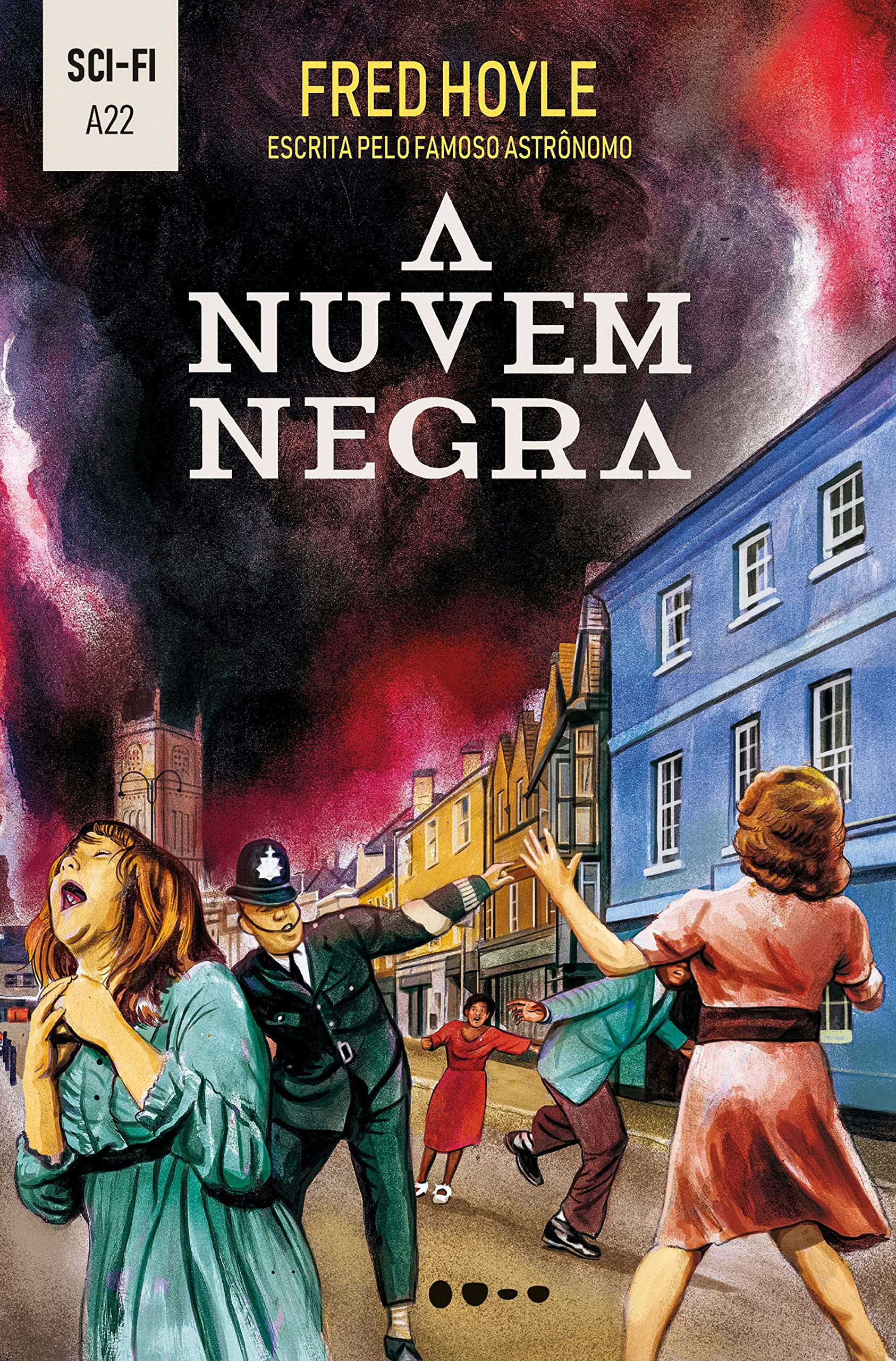 capa do livro a nuvem negra