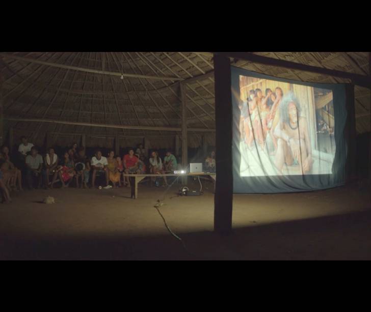Frame de Devolução Kaiabi, 2022/Vídeo, cor, 9 min 44 sAcervo Instituto Moreira Salles/Coleção Programa Convida Frame de Devolução Kaiabi, 2022/Vídeo, cor, 9 min 44 sAcervo Instituto Moreira Salles/Coleção Programa Convida